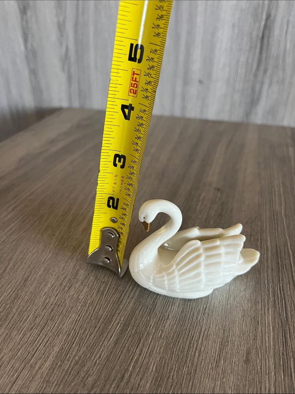 Lenox Porcelain Swan Card Holder - Picture 7 of 7